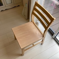[無料]木製の椅子