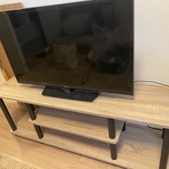 【受付終了】32V型液晶テレビ 品種:LC-32S5＋テレビ台＋...