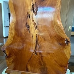 一枚板　衝立　アンティーク　昭和レトロ