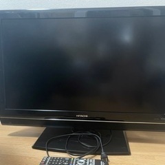 【お譲り決まりました】32型テレビ日立Woo