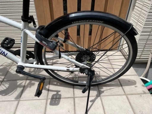 使用頻度少】ブリヂストン 自転車 24インチ クロスバイク SCHLEIN  