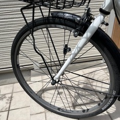 【使用頻度少】ブリヂストン　自転車　24インチ　クロスバイク　SCHLEIN ジュニアサイクル　アルミフレーム