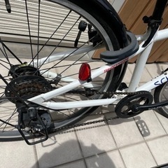 【使用頻度少】ブリヂストン　自転車　24インチ　クロスバイク　SCHLEIN ジュニアサイクル　アルミフレーム