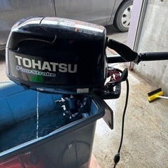 beeボート ゴムボート トーハツ6馬力 船検付き