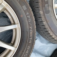 タイヤのみ3本　175/70R14夏タイヤ