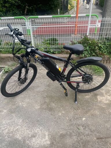 ≪特価≫フル電動自転車　PHILODO 26インチ48V13A1000Wマウンテンバイク 外装シマノ21段 変速  携帯ホルダー付き