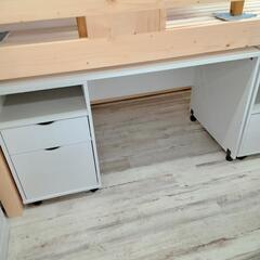 ★子ども用階段付き ロフトベッド 3点セット 💳自社配送時🌟代引き可💳※現金、クレジット、スマホ決済対応※【3ヶ月保証付き★送料に設置込み】