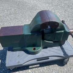 □中古品 HINODE 日の出 バイス 125 万力 動作問題なし□