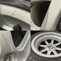 【YOKOHAMA ice GUARD iG50 PLUS 155/65R14】スタッドレス【ダイハツ 純正ホイール 14インチ 4.5J4HPCD100+45】バリ溝 タント等　(VTH765)