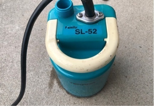 TERADA  水中ポンプ　ファミリーSL-52  家庭用　100V