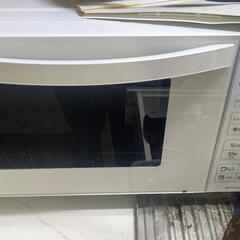 電子レンジと洗濯しました