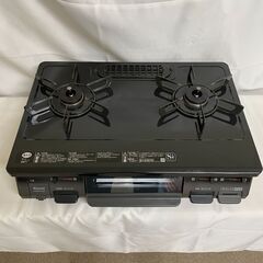 【北見市発】 リンナイ RINNAI ガスコンロ KSR641BKL 2018年製 (E1907nthY)