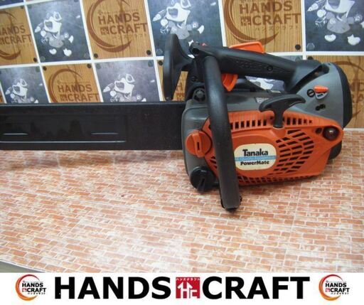 タナカ　PCS33EDTP　チェンソー　中古品　ガソリン式　【ハンズクラフト宜野湾店】
