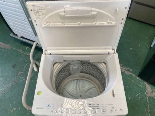 決まりました☆TOSHIBA☆2019年製☆8kg☆洗濯機☆綺麗な中古品