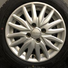 タイヤ走行短め【DL WM01 155/65R14】スタッドレス【HONDA モデューロ 