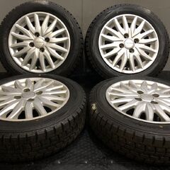 タイヤ走行短め【DL WM01 155/65R14】スタッドレス【HONDA モデューロ 純正ホイール 14インチ 4.5J4HPCD100+40】N-BOX/N-ONE/N-WGN (TG057)