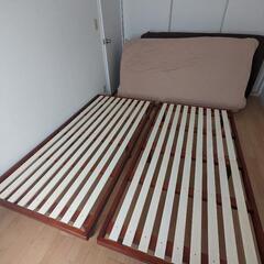 バノン すのこベッド シングル 木製 ベッドフレーム 3ヶ月使用