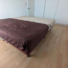 バノン すのこベッド シングル 木製 ベッドフレーム 3ヶ月使用