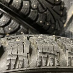 HANKOOK winter I Pike 155/65R14 14インチ スパイク 4本 バリ溝 希少 軽自動車用スパイクタイヤ　(TA779)