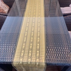 アジアン　ダイニング5点セット