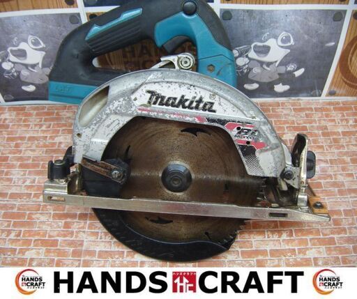 マキタ　HS631D　マルノコ　本体のみ　中古品　18V　165ｍｍ　【ハンズクラフト宜野湾店】