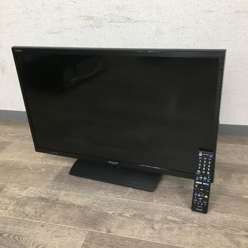 10/4 終 SHARP AQUOS 32V型 液晶テレビ LC-32H20 2015年製 動作確認済み 菊