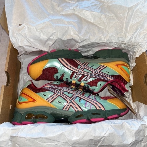 Brain Dead × Asics GEL-Nimbus 9 Rio Red