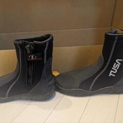 ダイビング フィン、ブーツ(TUSA)
