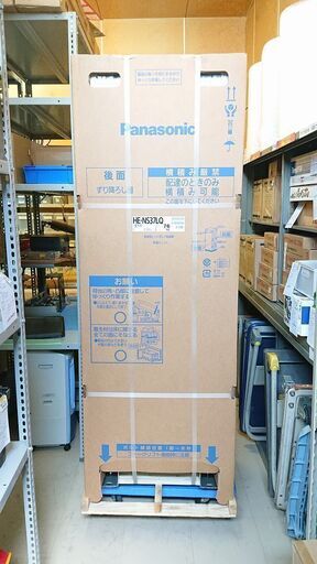 ●【未使用】パナソニック エコキュート HE-NS37LQ 給湯機 HE-PNS45L リモコン付き 【10874741】