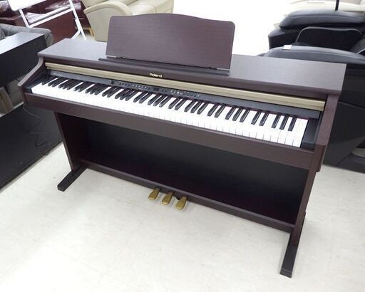 北海道 千歳市/恵庭市 動作品 Roland/ローランド 電子ピアノ HP-2D-MH 2004年製 88鍵 マホガニー調仕上げ