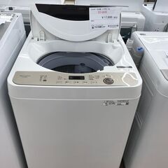★ジモティ割あり★ SHARP 洗濯機 6.0kg 年式2021 動作確認／クリーニング済み KJ2672