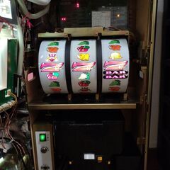 パチスロ実機】北電子☆『初代』ジャグラーガール【コイン不要機付】4