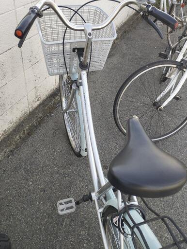 自転車　26インチ　水色本日限定値下げ