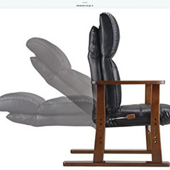 国産 立ち座りの楽な スーパーソフトレザー張り 高座椅子 YS-1800HR (大河) リクライニングソファ 