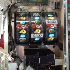 パチスロ実機】SANKYO☆パチスロ 創聖のアクエリオン【コイン不要機付】