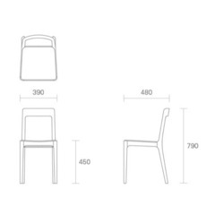 【定価9万円】マルニ木工•HIROSHIMA•ダイニングチェア