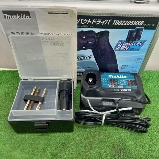 マキタ makita TD022DSHXB ペンインパクトドライバー【野田愛宕店】【店頭取引限定】【中古】管理番号：ITBLUJQNZ4T0