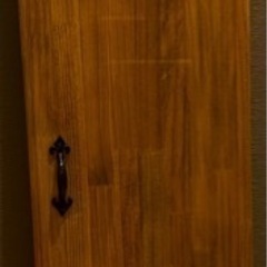 無料【譲ります】木製　扉　木　ドア