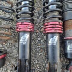 ゼストJE1、バーディークラブフルタップ車高調。JB5ライフ等にも