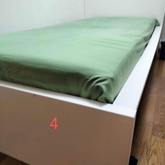 シングルベッド(フレーム+ベッド)