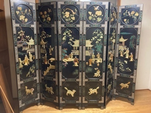 翡翠の屏風
