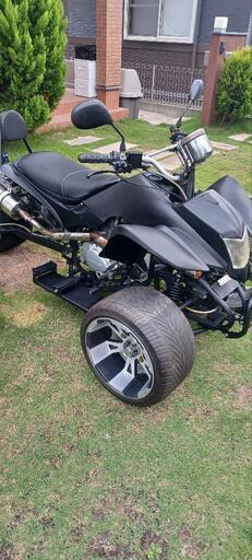 G－WHEEITRIKERATV250CCマットブラック最終値下げしました。売り切ります
