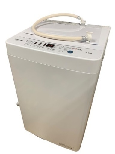 Hisense ハイセンス 洗濯機 全自動洗濯機 HW-T45D 4.5kg 2022年製