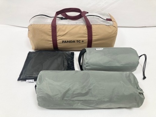 【早い者勝ち】 キャンプ用品 テント テンマクデザイン パンダTC＋ u0026 フットプリント u0026 フルサイズグランドシート u0026 スタンダードインナー 未使用