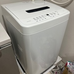 洗濯機タダであげます❗️ほぼ新品