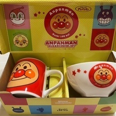 アンパンマンマグカップ&茶碗セット