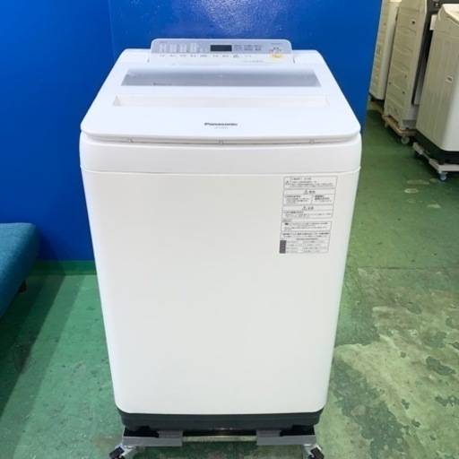 ⭐️Panasonic⭐️全自動洗濯機　2018年 8kg 美品　大阪市近郊配送無料