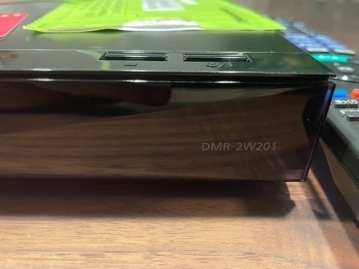 ブルーレイレコーダー Panasonic DMR-2W201 BLACK