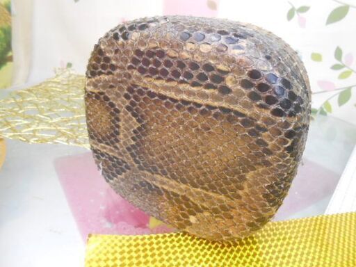 Bタイプ12.500円　現品販売　沖縄三線専用　蛇皮強化(二重張)型チーガ(胴)