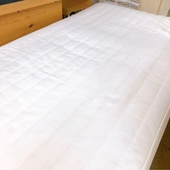 ◇ 無印　脚付きマットレス　シングルベッド　